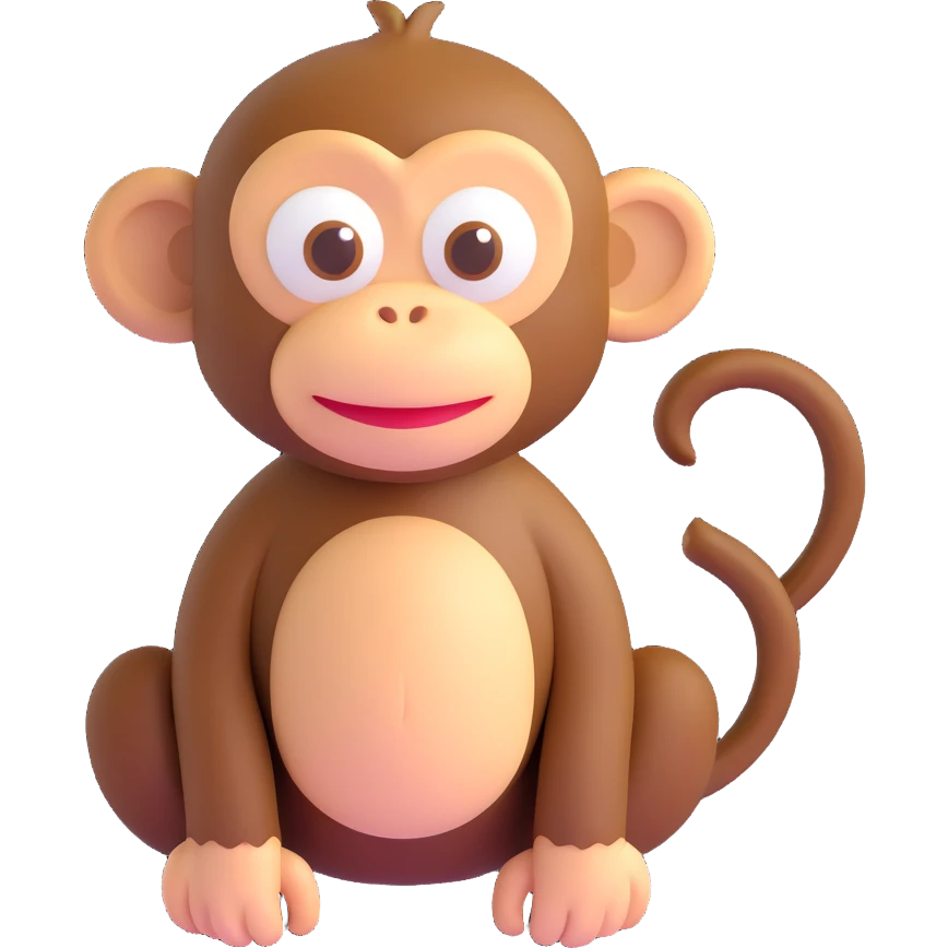 Monkey emoji