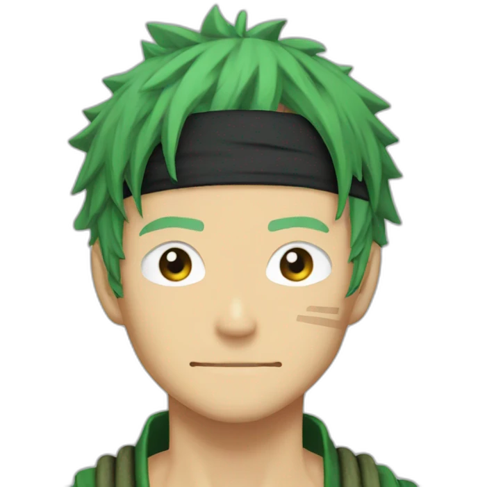 zoro one piece emoji