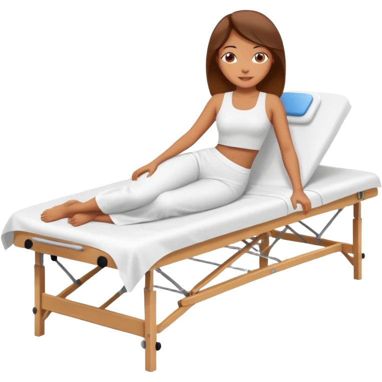woman having massage emoji