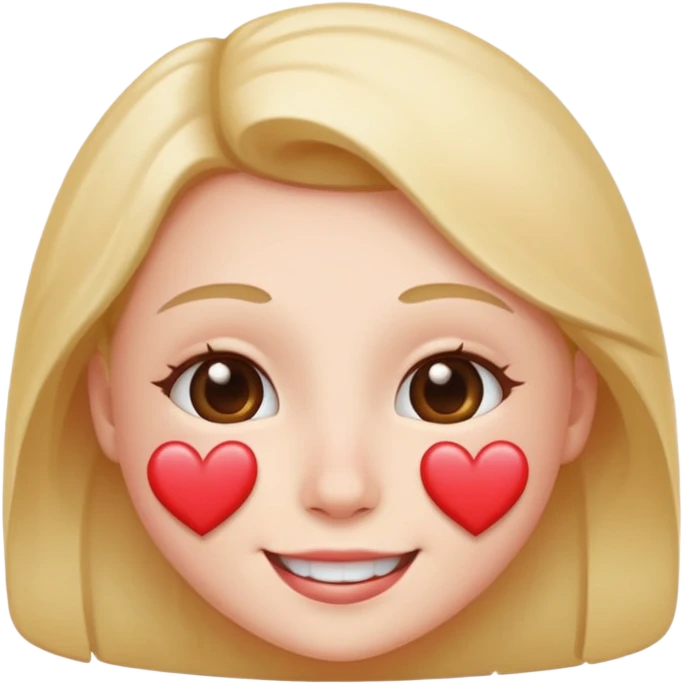 Smile with heart emoji