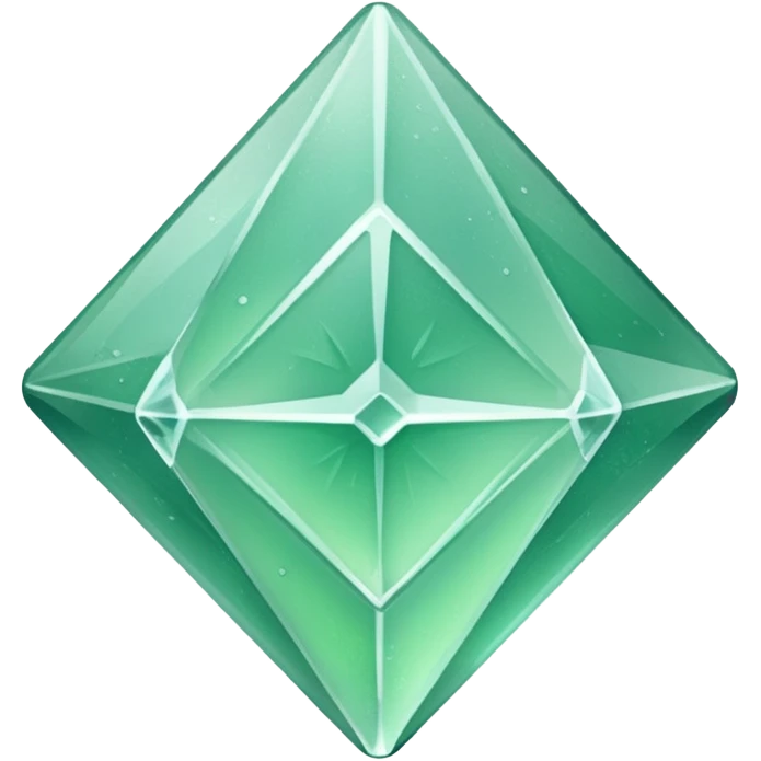 green ice frosted shield emoji