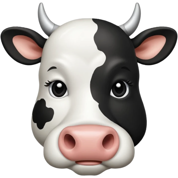 Cow face, word saying MU at the top emoji
