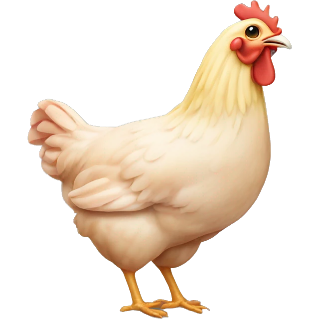 raw uncooked chicken emoji