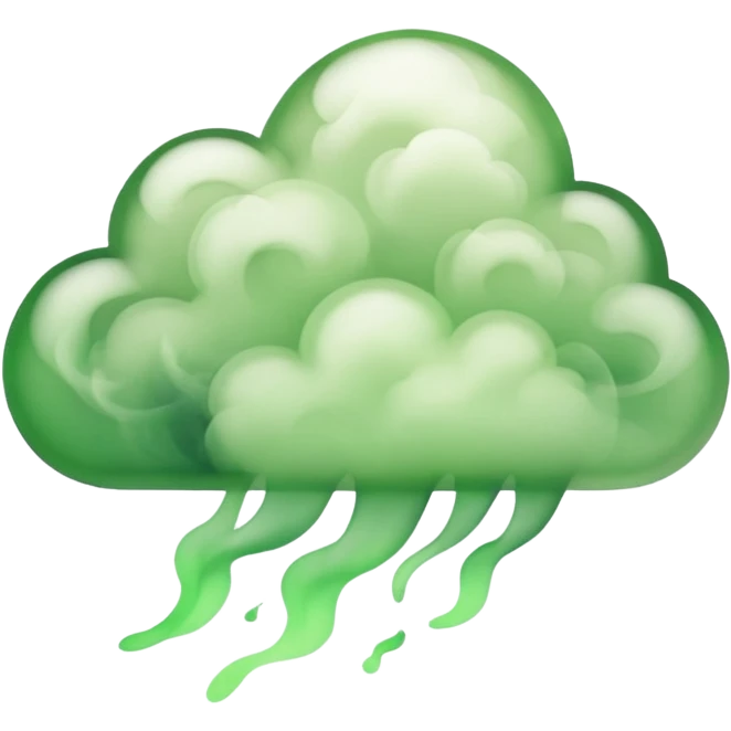 green smoke emoji