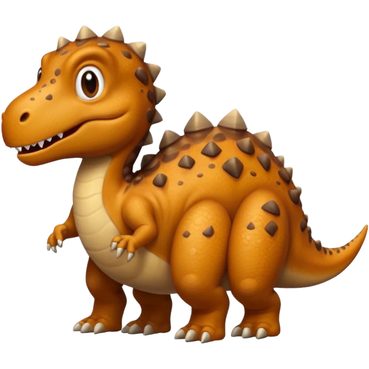 Dino pooping emoji
