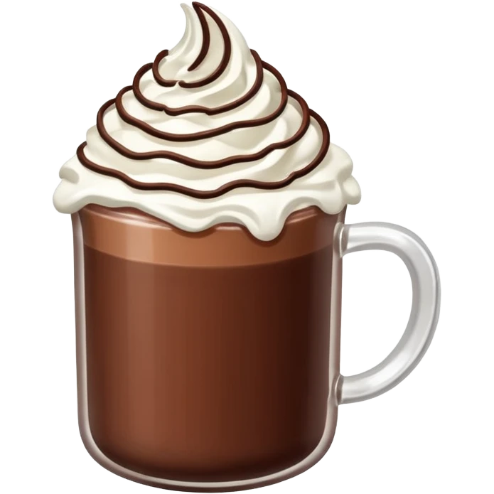 a punchy hot chocolate
 emoji