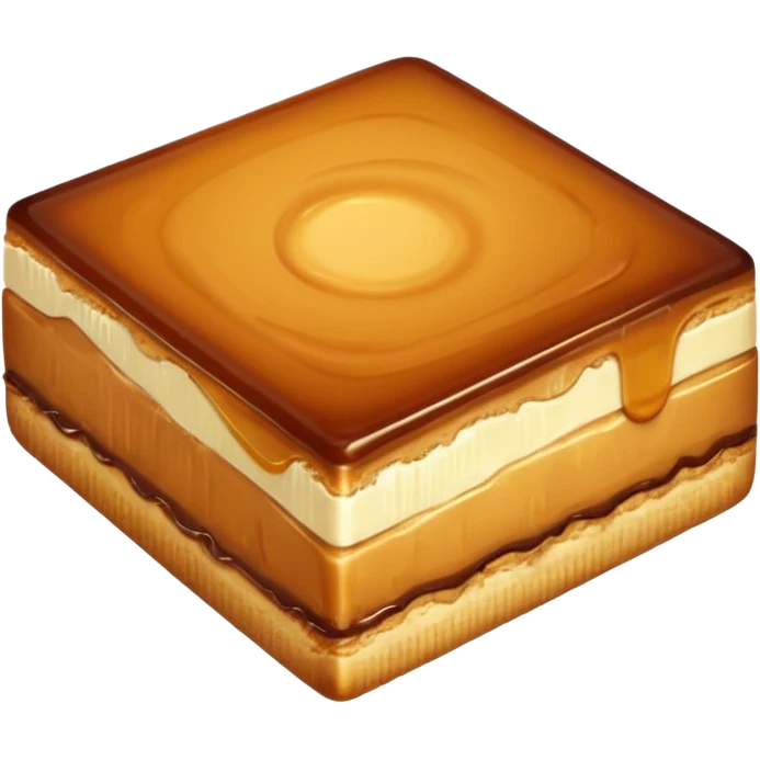 caramel slice emoji