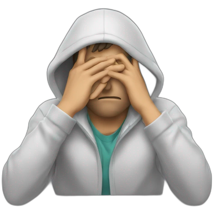 eyeroll facepalm emoji