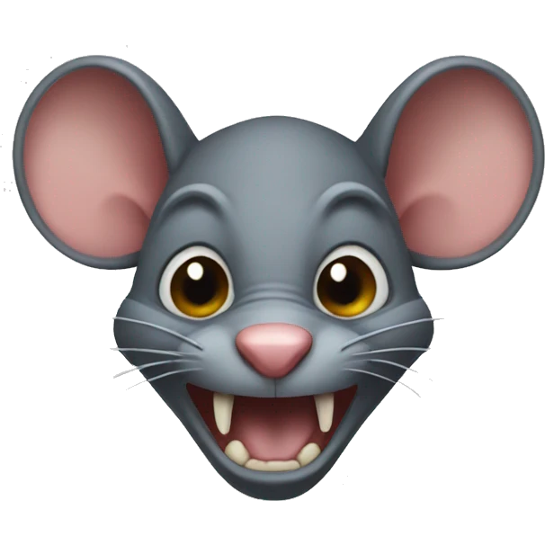 evil rat emoji