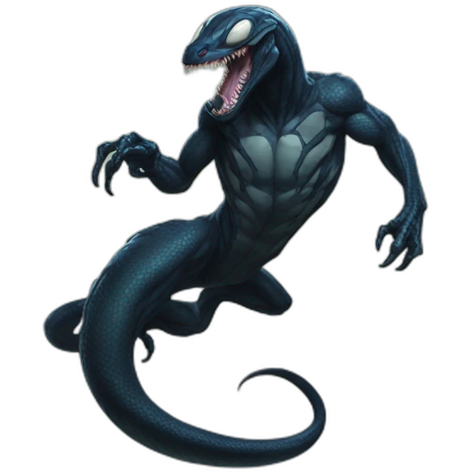 venom symbiont reptile emoji