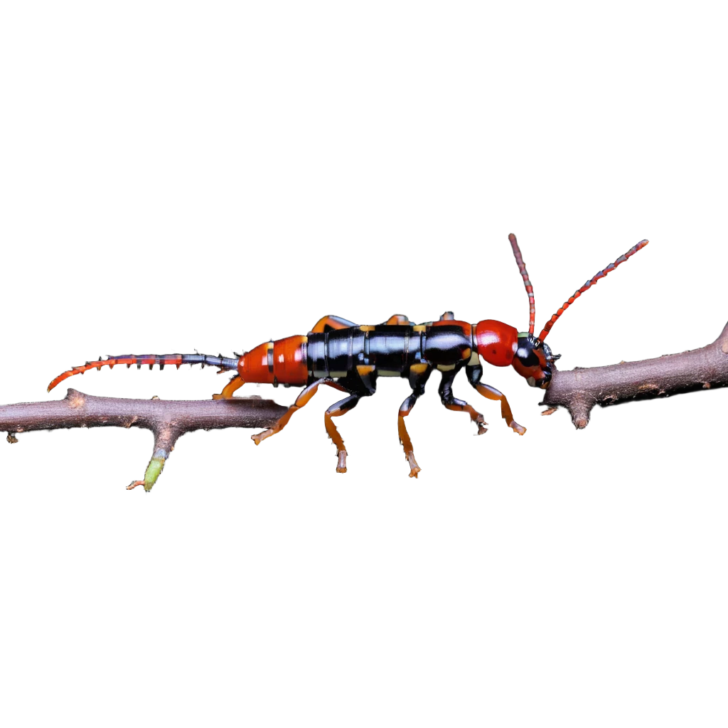 earwig on a tree branch emoji
