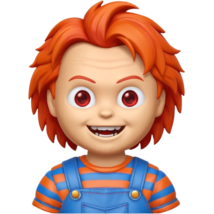 Un emojin de chuky emoji