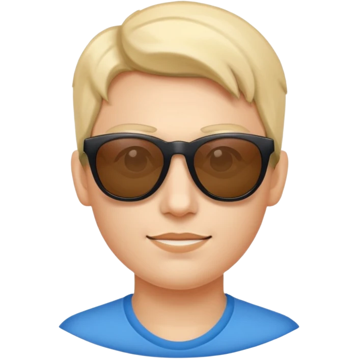 york with sunglasses  emoji