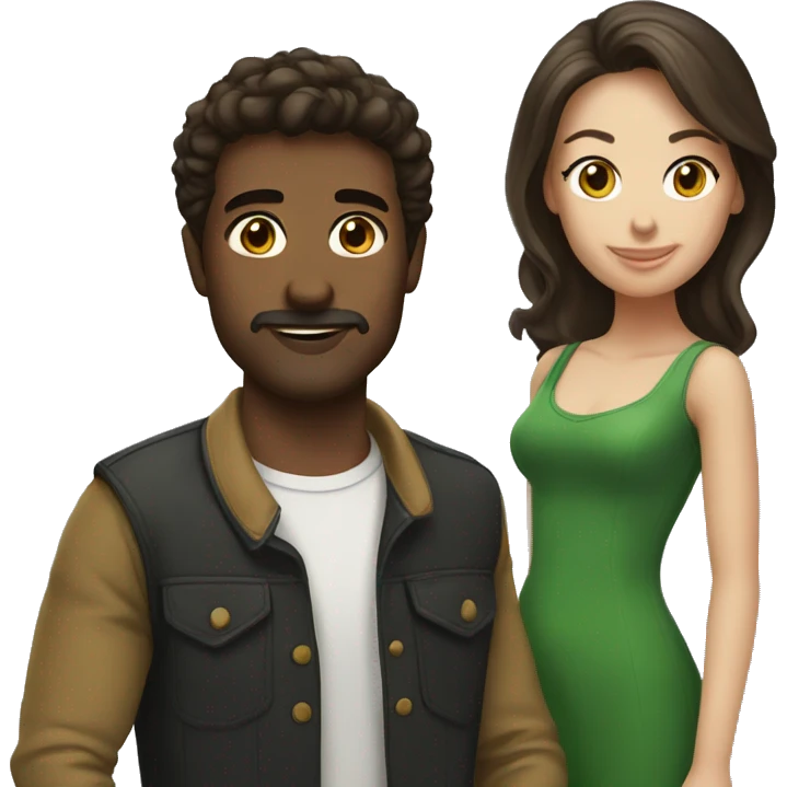 italian and irish brunette  emoji