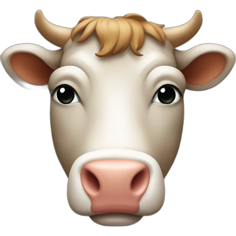Cow like emoji
