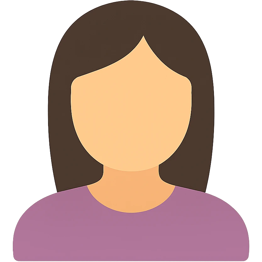 a single woman minimalistic flat colors emoji