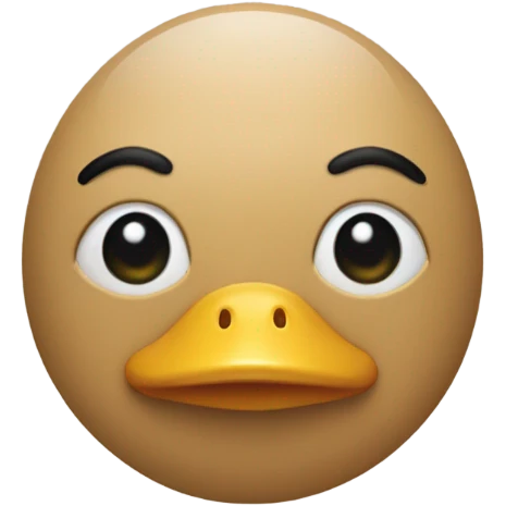 Alex head duck body emoji