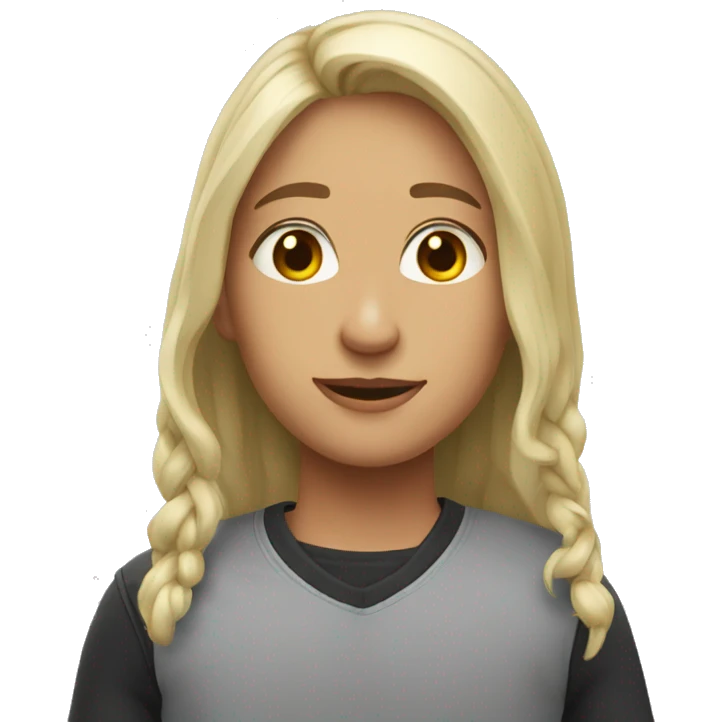 Брюнетка emoji