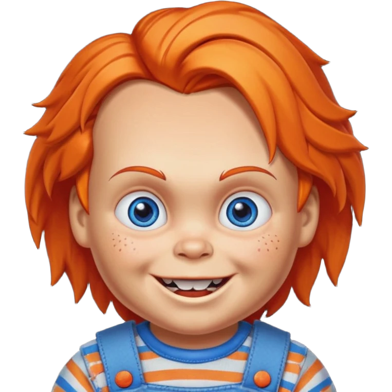 Un emojin de chuky emoji