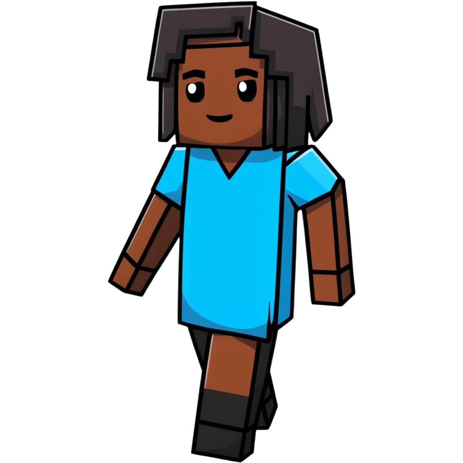 Danielle Brooks as a Minecraft character emoji