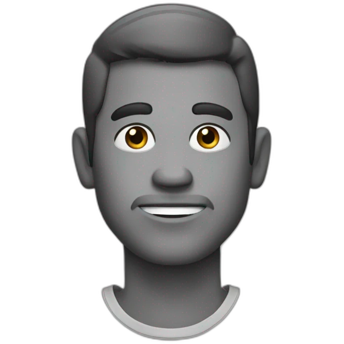 Singe sur homme emoji
