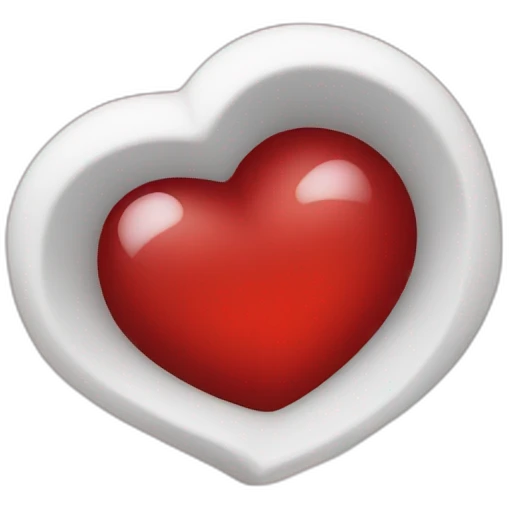 Cœur rouge emoji
