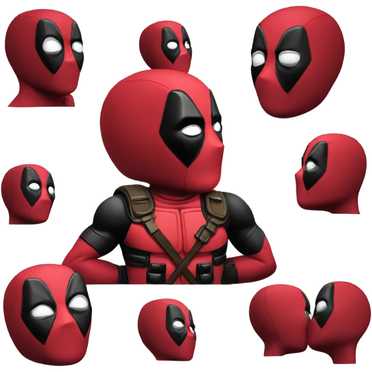 DEADPOOL EMOTE emoji