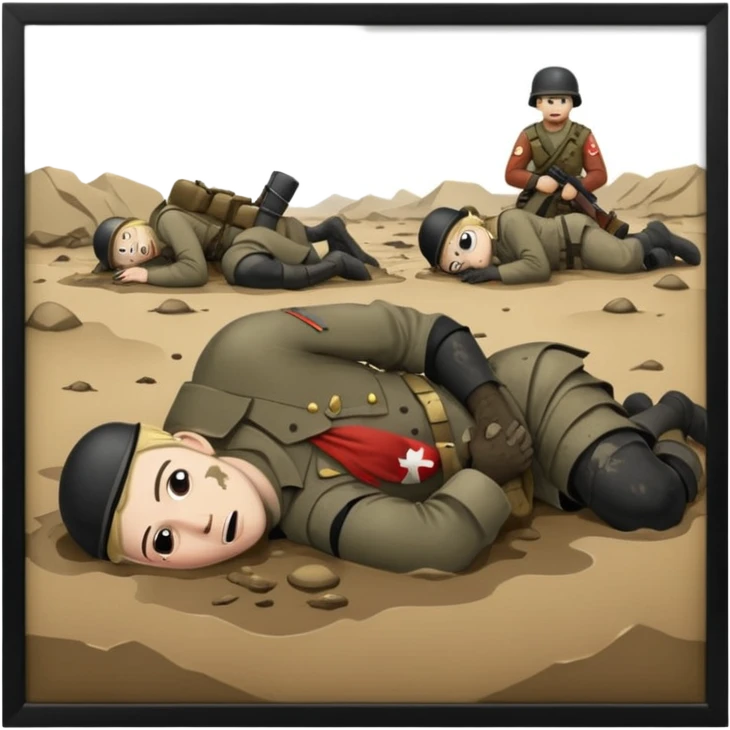 
laid down their lives in this war emoji