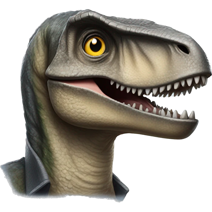 Jurassic world raptor emoji