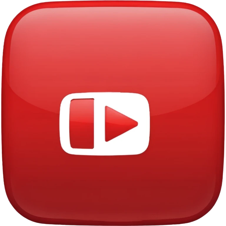 le logo youtube emoji