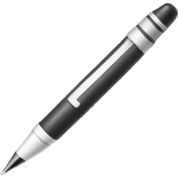 stop a pen emoji