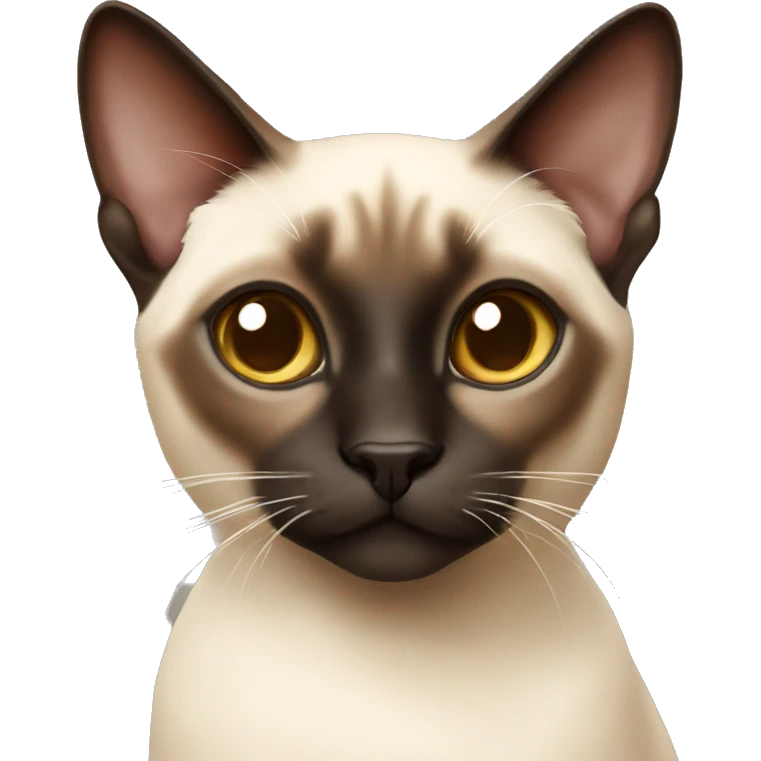 Siamese cat emoji