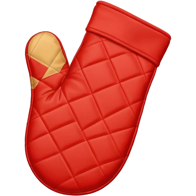 A baking mitten emoji