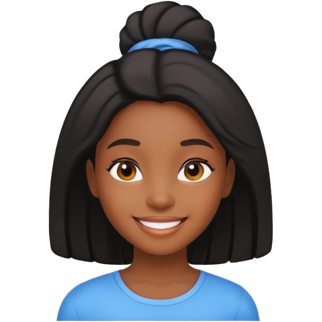 Black girl emoji