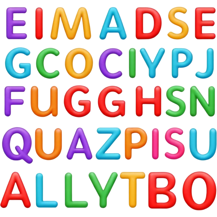 Turkish Alphabet emoji