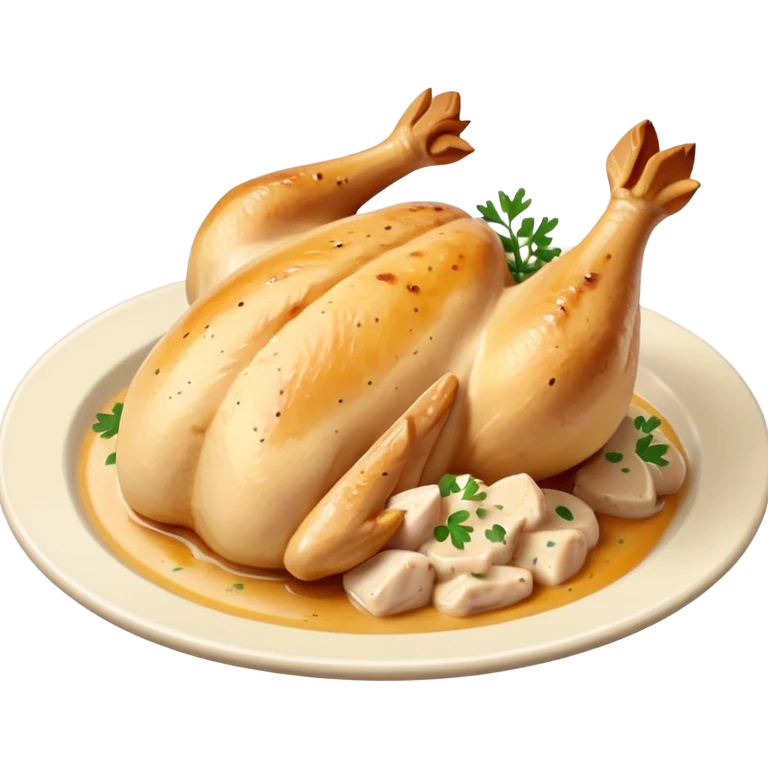 Creamy chicken  emoji