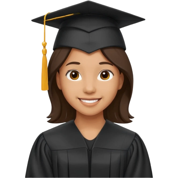 Bird graduate college emoji