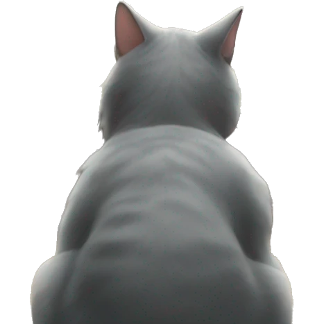 Cat watching tv emoji