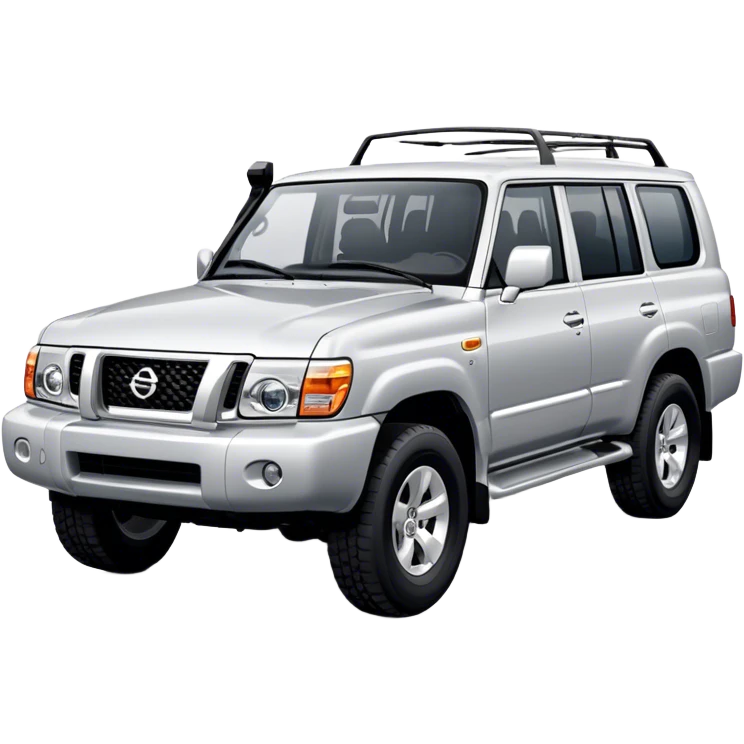 Nissan Patrol - Nissan (Model Year: 2022) (Iconic colour: Silver) emoji