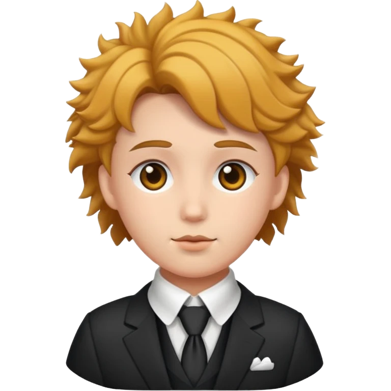 Suit with ruff emoji