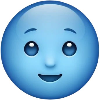 Blue tick  emoji