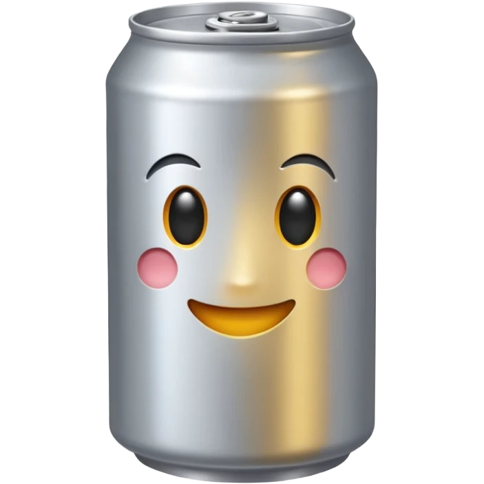 create a silver can emoji emoji
