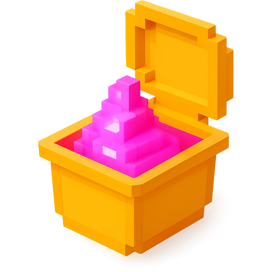 сделай соус из фастфуда розовый светящийся, no background  emoji