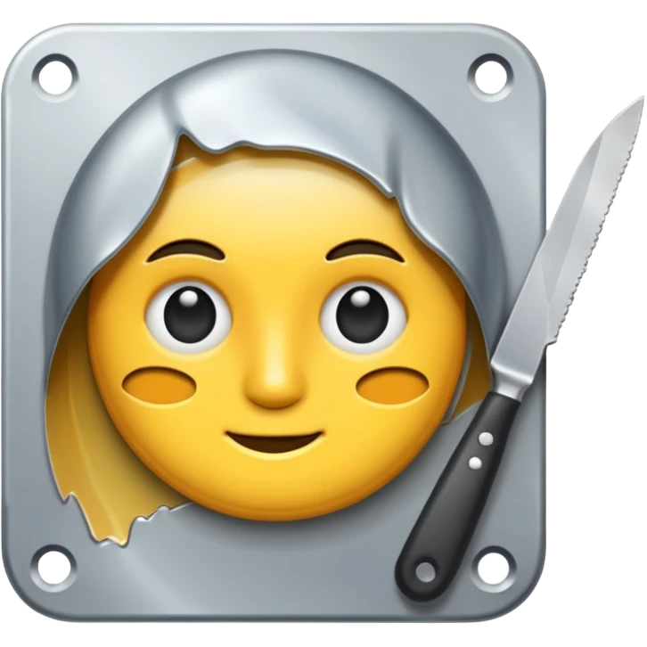 Palette knife emoji
