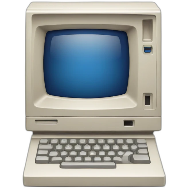 apple macintosh classic emoji