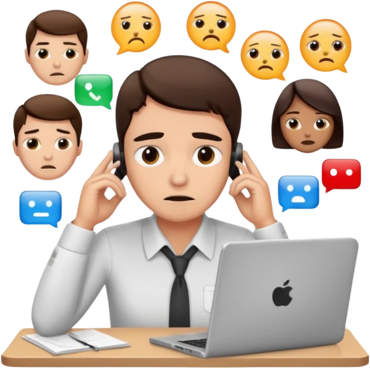 영상 편집하느라 정작 중요한 고객 응대와 배송을 놓치고 있는 사장님 emoji