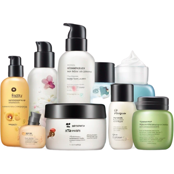 korean skin care emoji