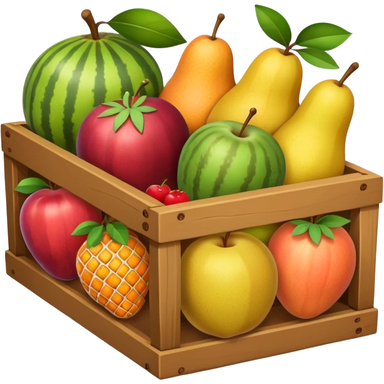 a fruit box emoji