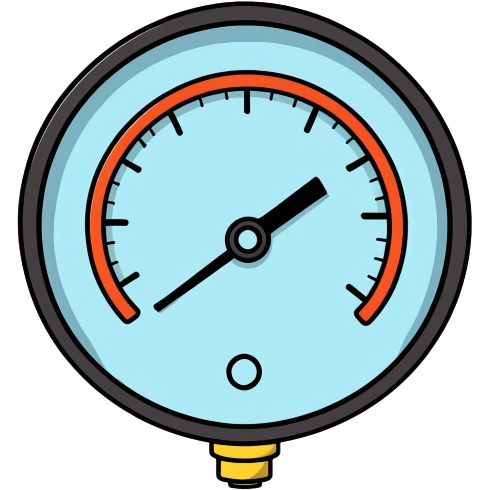 cracked pressure gauge emoji