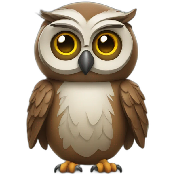 smoking owl emoji